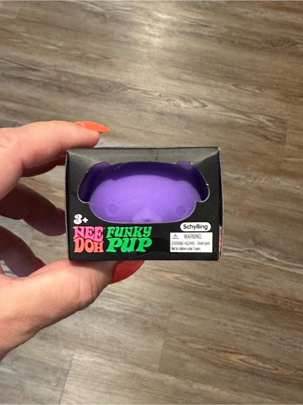 Funky Pup Sensory Squeeze Toy - Purple